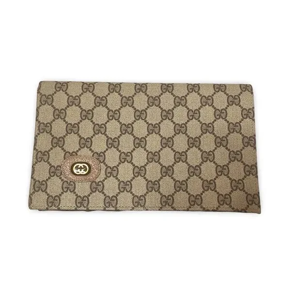 Fashion Logo Clutch & Coin Purse Set - Picture 2 of 11